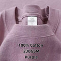 2026 Summer New, 100% Cotton T-Shirt, American Style Minimalist Loose Casual Top